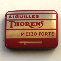 Aiguilles Thorens Mezzo Forte, Grammophonnadel-Dose