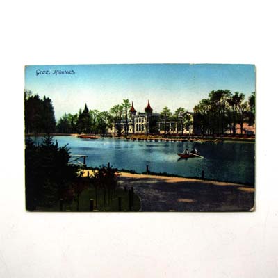 Graz, Hilmteich, alte Ansichtskarte