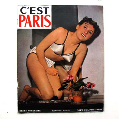 C'Est Paris, 1951, französisches Erotik-Magazin