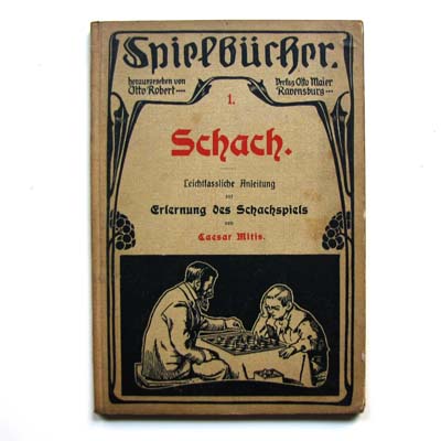 Schach, Spielbücher, Caesar Mitis, Otto Robert