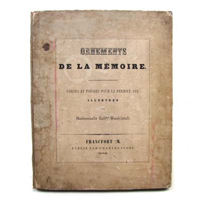 Ornements de la Mémoire, Biedermeier, 1856