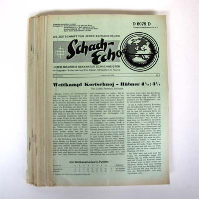 Schach-Echo, 32. Jahrgang, 21 Hefte, 1974