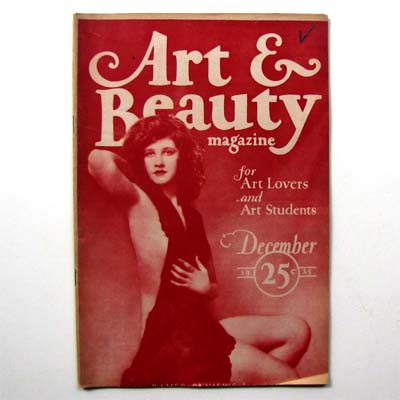 Art & Beauty, erotisches Kunst - Magazin, 1925