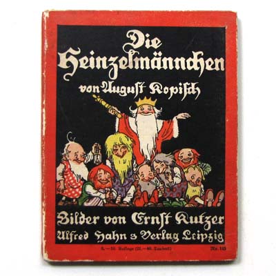 Die Heinzelmännchen, E. Kutzer, Leporello, um 1920