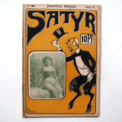 Satyr, Illustriertes Witzblatt, Nr. 16, 1907