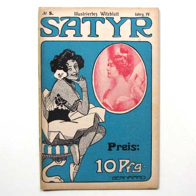 Satyr, Illustriertes Witzblatt, Nr. 5, 1907