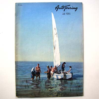 Auto Touring, Juli 1955, offizielles ÖAMTC-Magazin