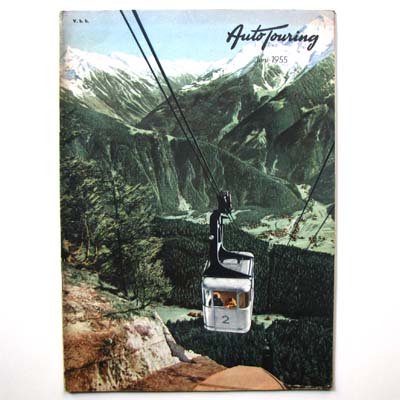 Auto Touring, Juni 1955, offizielles ÖAMTC-Magazin