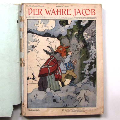 Der wahre Jacob, Satire - Zeitschrift, Jhg. 1908
