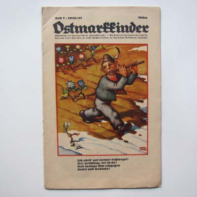 Ostmarkkinder, Kinderzeitschrift, Heft 7 - 1936/37