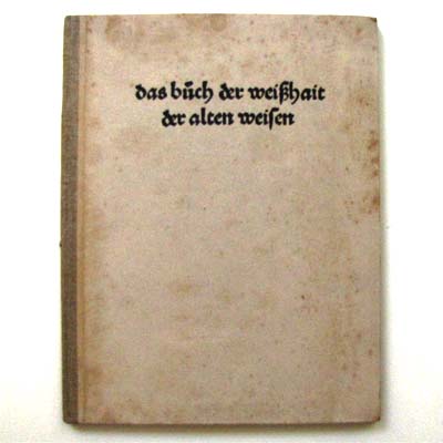 Das Buch der Weißhait der alten Weisen, Faksimile