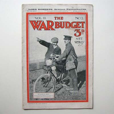 The War Budget, Zeitschrift, 1. WK, 1914