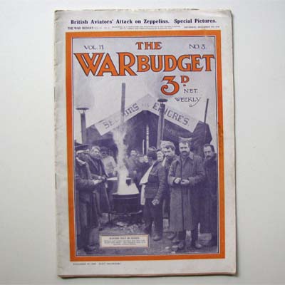 The War Budget, Zeitschrift, 1. WK, 1914
