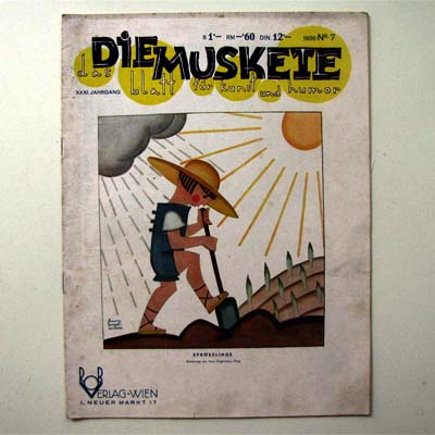 Die Muskete - Das Blatt für Kunst und Humor, 1936