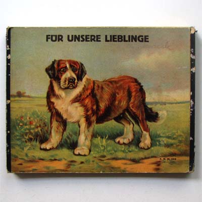 Für unsere Lieblinge, Bilderbuch, Hartkarton, um 1910