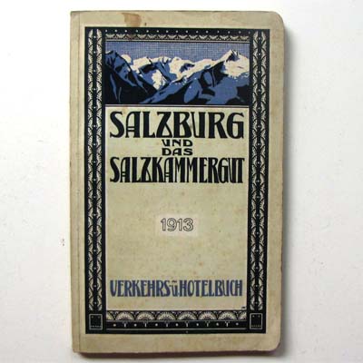 Salzburg und das Salzkammergut, Reiseführer, 1913