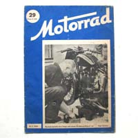 Motorrad Zeitschrift, Heft 29 - 1950