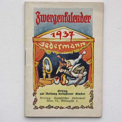 Zwergenkalender, Seraphisches Liebeswerk, 1937