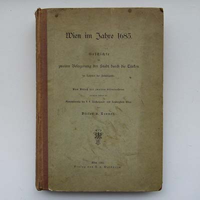 Wien im Jahre 1683, Geschichte der Stadt, 1883