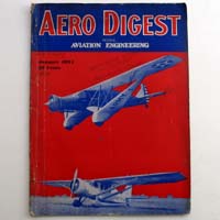 AERO DIGEST, Zeitschrift für Flugzeuge/Flugverkehr