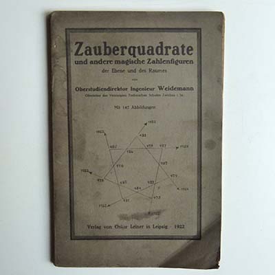 Zauberquadrate und andere magische Zahlenfiguren, 1922