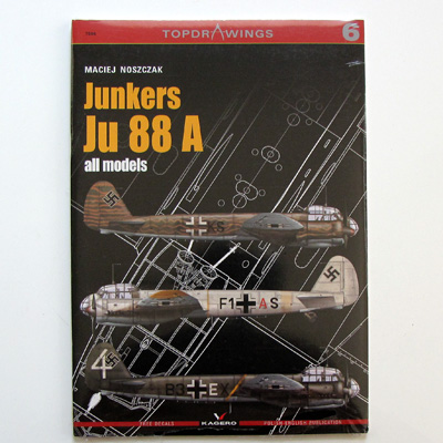 Junkers Ju 88 A all models, Topdrawings 6, M. Noszcak