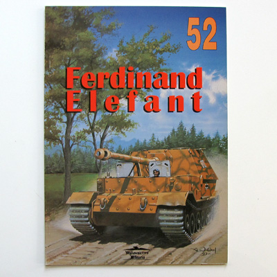 Sd Kfz 184 Ferdinand Elefant, Militaria 52, J. Ledwoch