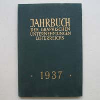 Jahrbuch der Graphischen Unternehmungen Österr., 1937 