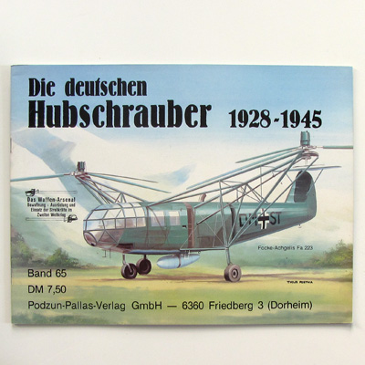 Die deutschen Hubschrauber, Podzun Band 65, H. Nowarra 
