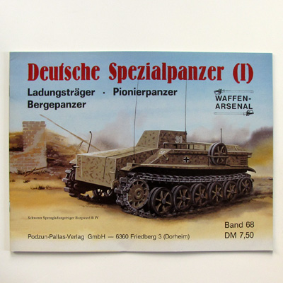 Deutsche Spezialpanzer I, Podzun Band 68, M. Sawodny