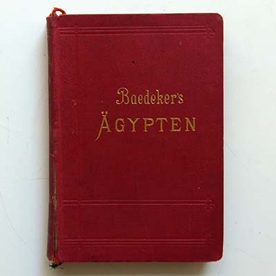 Baedeker Ägypten, Handbuch für Reisende, 1906