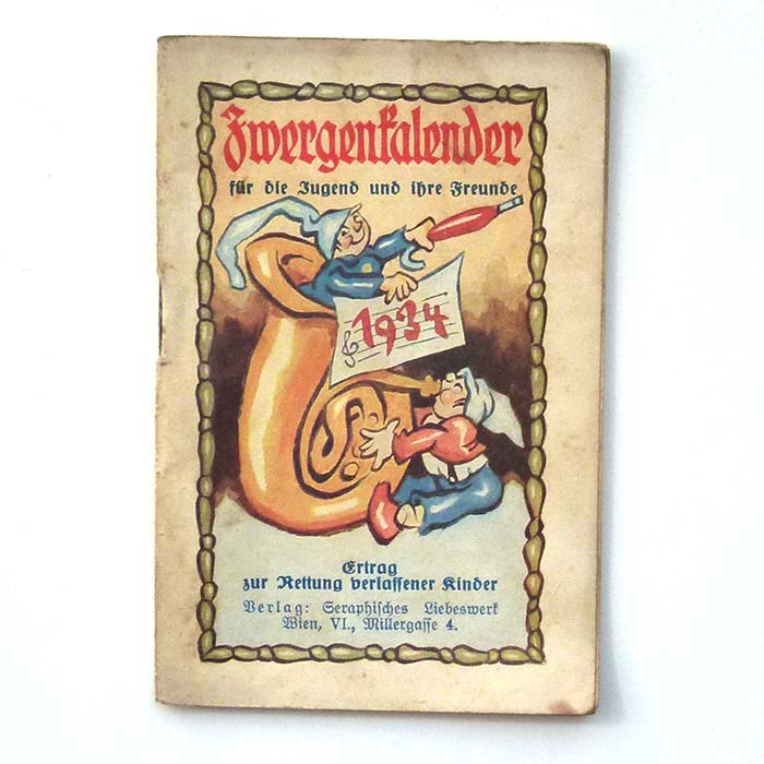 Zwergenkalender, Seraphisches Liebeswerk, 1934