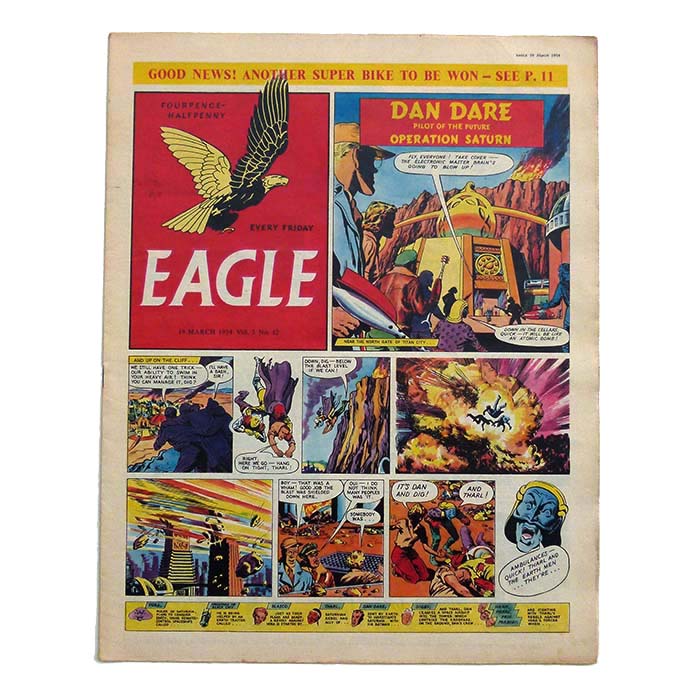 Eagle - Pilot of the Future, Dan Dare, Comics, 1954