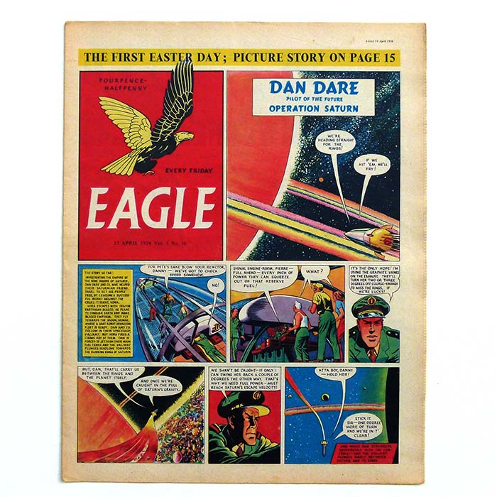 Eagle - Pilot of the Future, Dan Dare, Comics, 1954