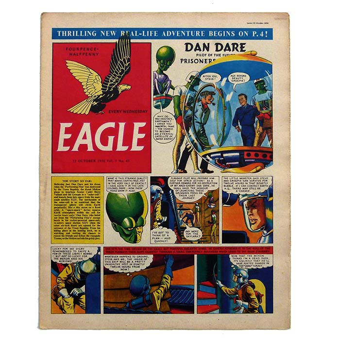 Eagle - Pilot of the Future, Dan Dare, Comics, 1954