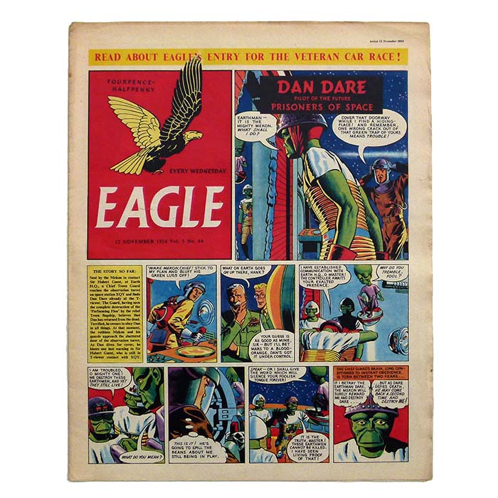 Eagle - Pilot of the Future, Dan Dare, Comics, 1954