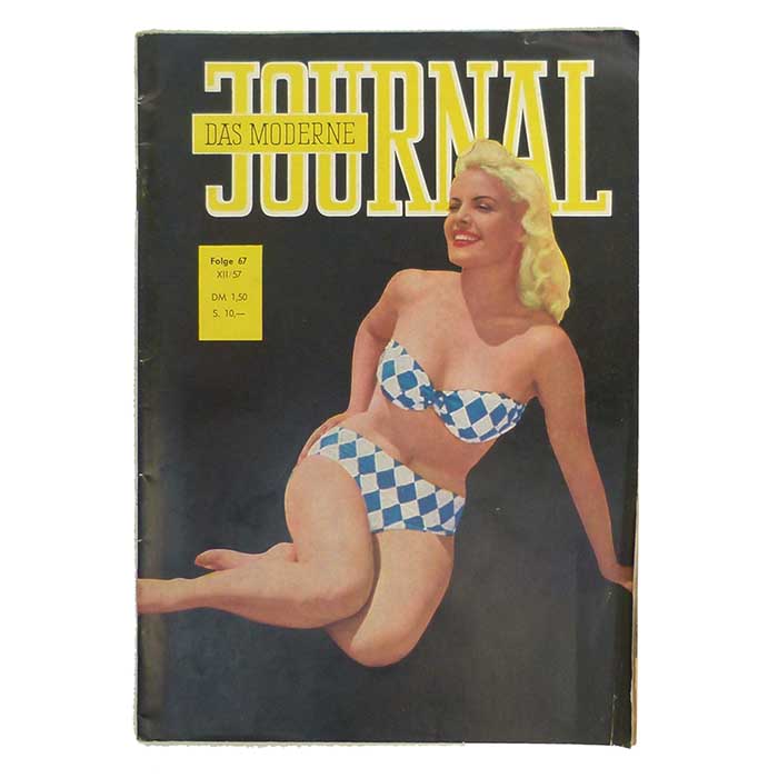 Das moderne Journal, Erotik-Zeitschrift, 1957