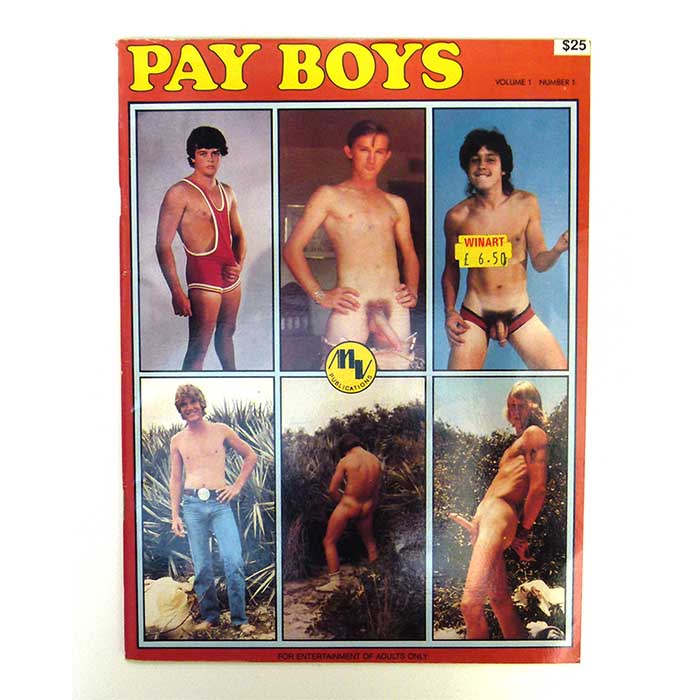 Pay Boys, Erotik-Zeitschrift, Nr. 1