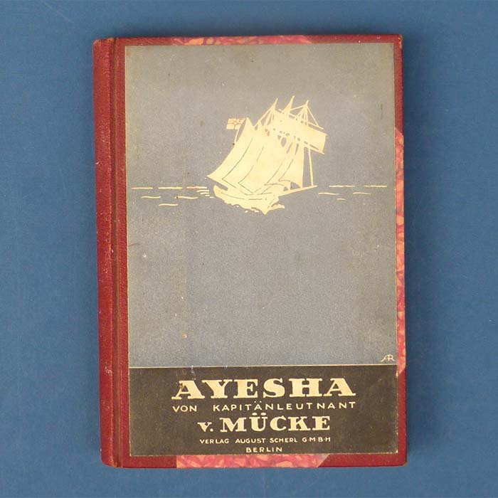 Ayesha, H. v. Mücke, original Autograph des Autors