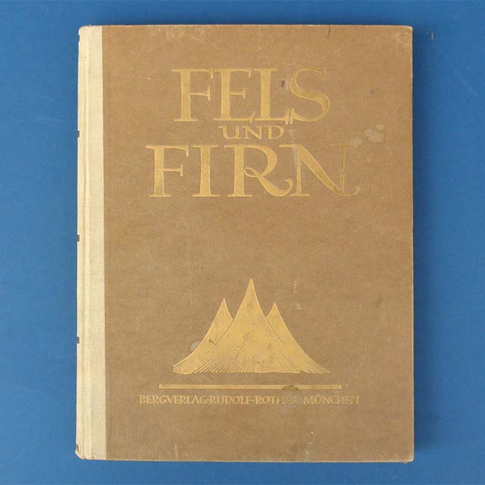 Fels und Firn, Jahrbuch, Holzschnitte D. Hooge, 1925