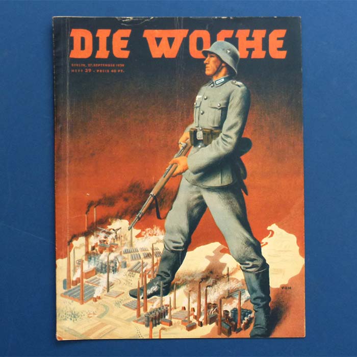 Die Woche, Zeitschrift, 2. Weltkrieg, Heft 39 - 1939