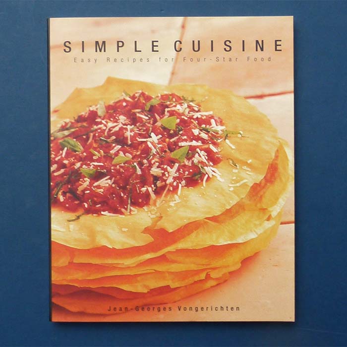 Simple cuisine, Jean-Georges Vongerichten
