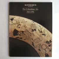 Pre-Columbian Art, Auktionskatalog, Sotheby's, 1987