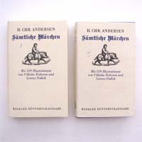 Sämtliche Märchen, H. Ch. Andersen, 2 Bände, 1959