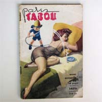 Paris Tabou, alte Erotikzeitschrift, franz. Sprache