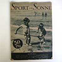 Sport und Sonne, Heft 7, 1929, alte Sportzeitschrift