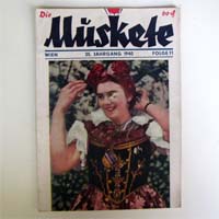 Die Muskete, Unterhaltungs- und Erotikmagazin, 1940