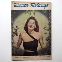 Wiener Melange, 1949, altes Unterhaltungsmagazin