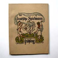 Frühling. Der deutsche Spielmann, Hans von Volkmann
