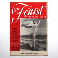 Dr. Faust, alte Erotik-Zeitschrift, Dötsch, 1949